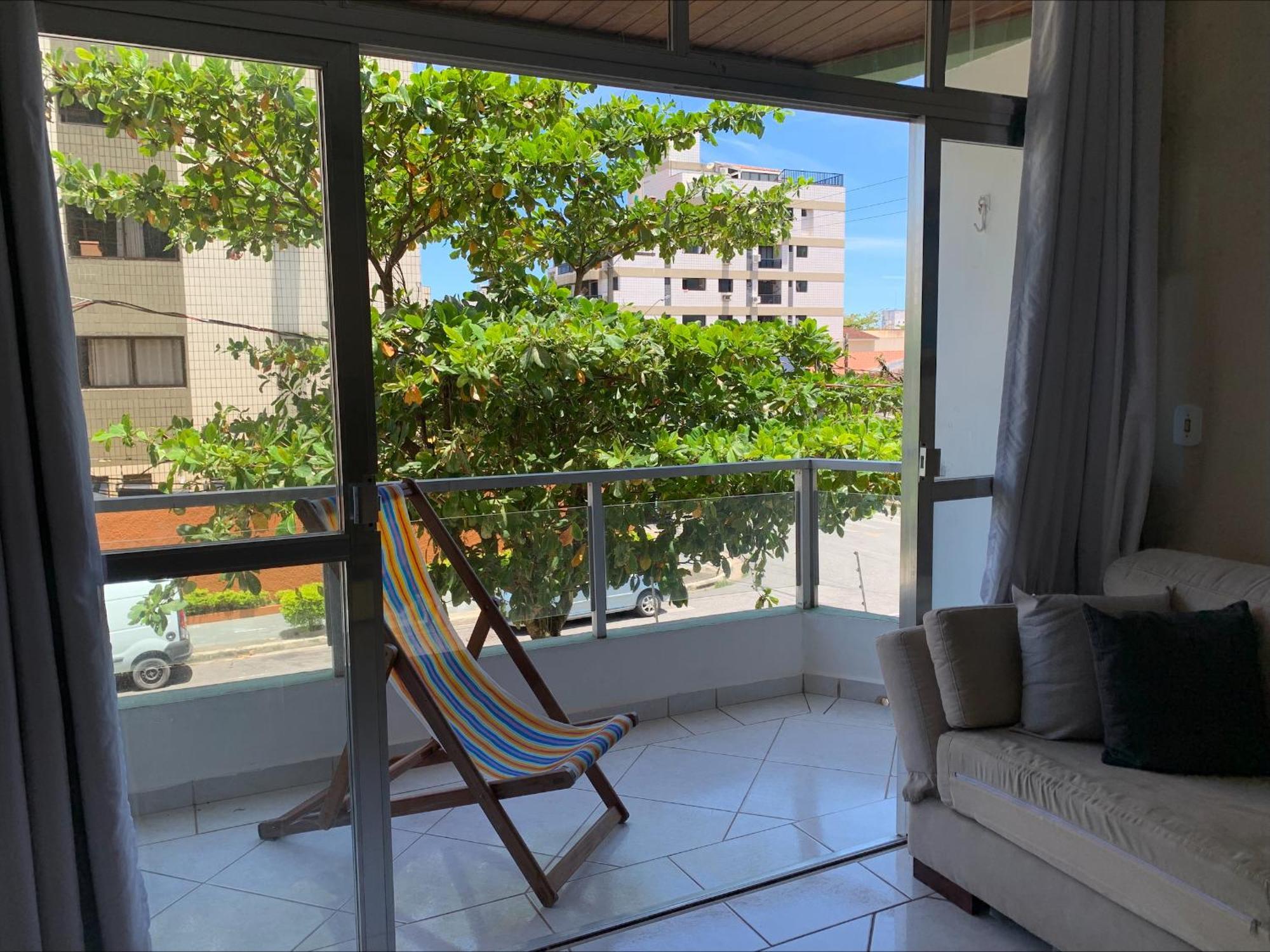 Apartamento No Guaruja Para 8 Pessoas Bagian luar foto