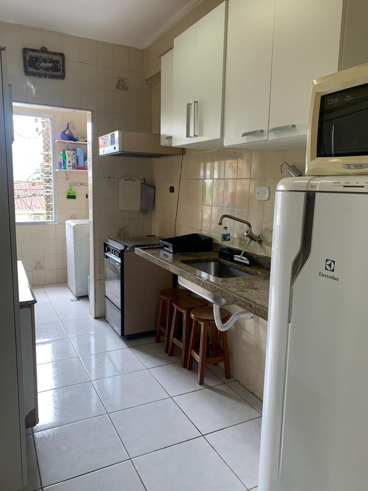 Apartamento No Guaruja Para 8 Pessoas Bagian luar foto